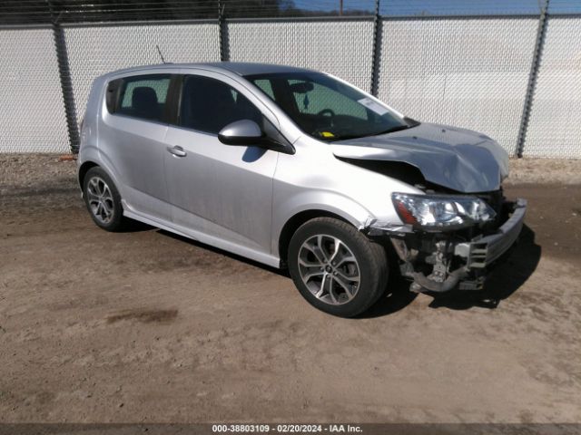 CHEVROLET SONIC 2020 1g1jd6sb2l4109169