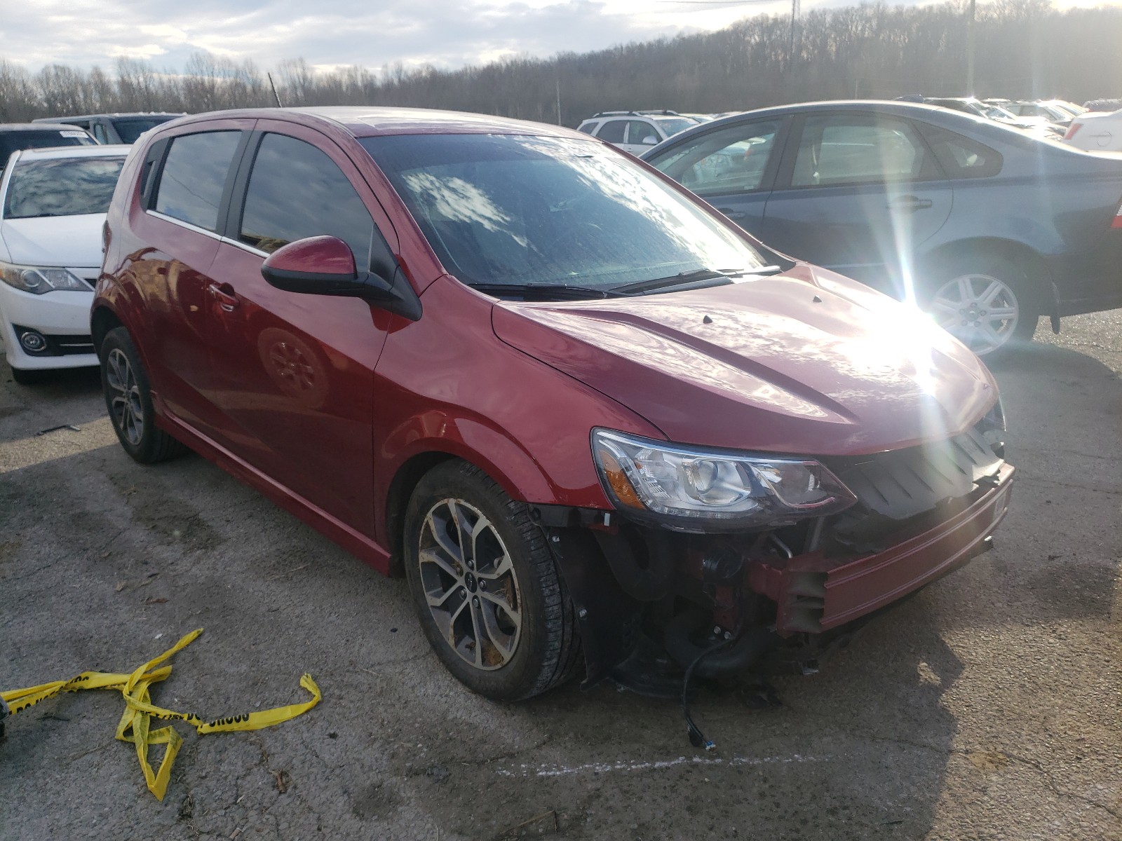 CHEVROLET SONIC LT 2020 1g1jd6sb2l4110791