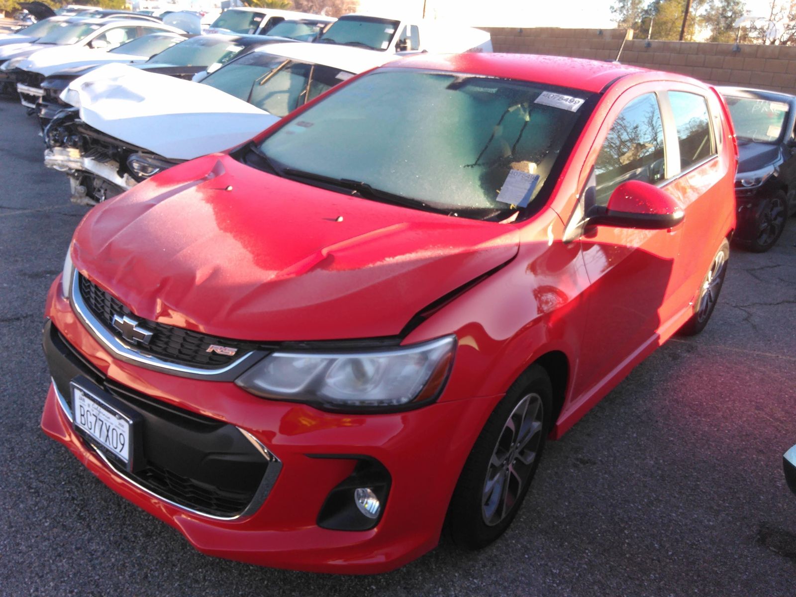 CHEVROLET SONIC 2020 1g1jd6sb2l4136694