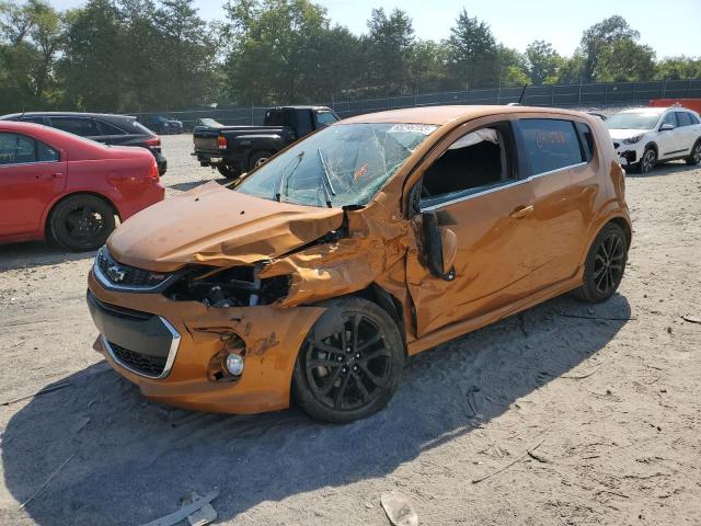 CHEVROLET SONIC LT 2018 1g1jd6sb3j4102888