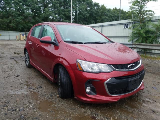 CHEVROLET SONIC LT 2018 1g1jd6sb3j4114247