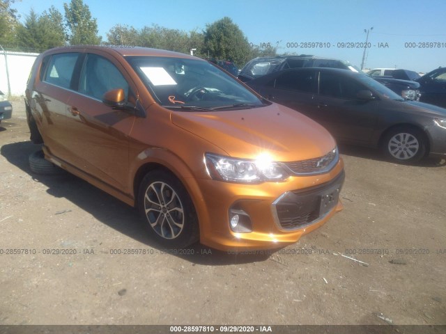 CHEVROLET SONIC 2018 1g1jd6sb3j4140847