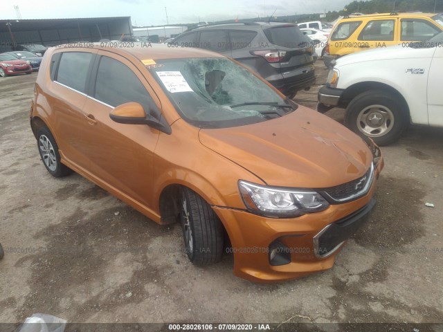 CHEVROLET SONIC 2019 1g1jd6sb3k4127985