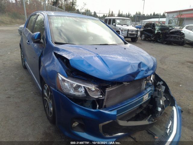 CHEVROLET SONIC 2019 1g1jd6sb3k4139165