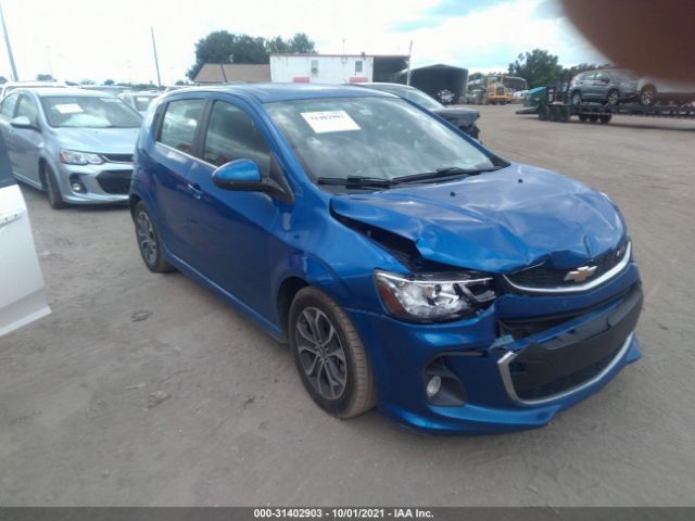 CHEVROLET SONIC 2017 1g1jd6sb4h4137904