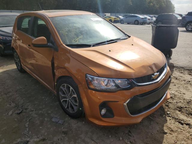 CHEVROLET SONIC LT 2017 1g1jd6sb4h4156792