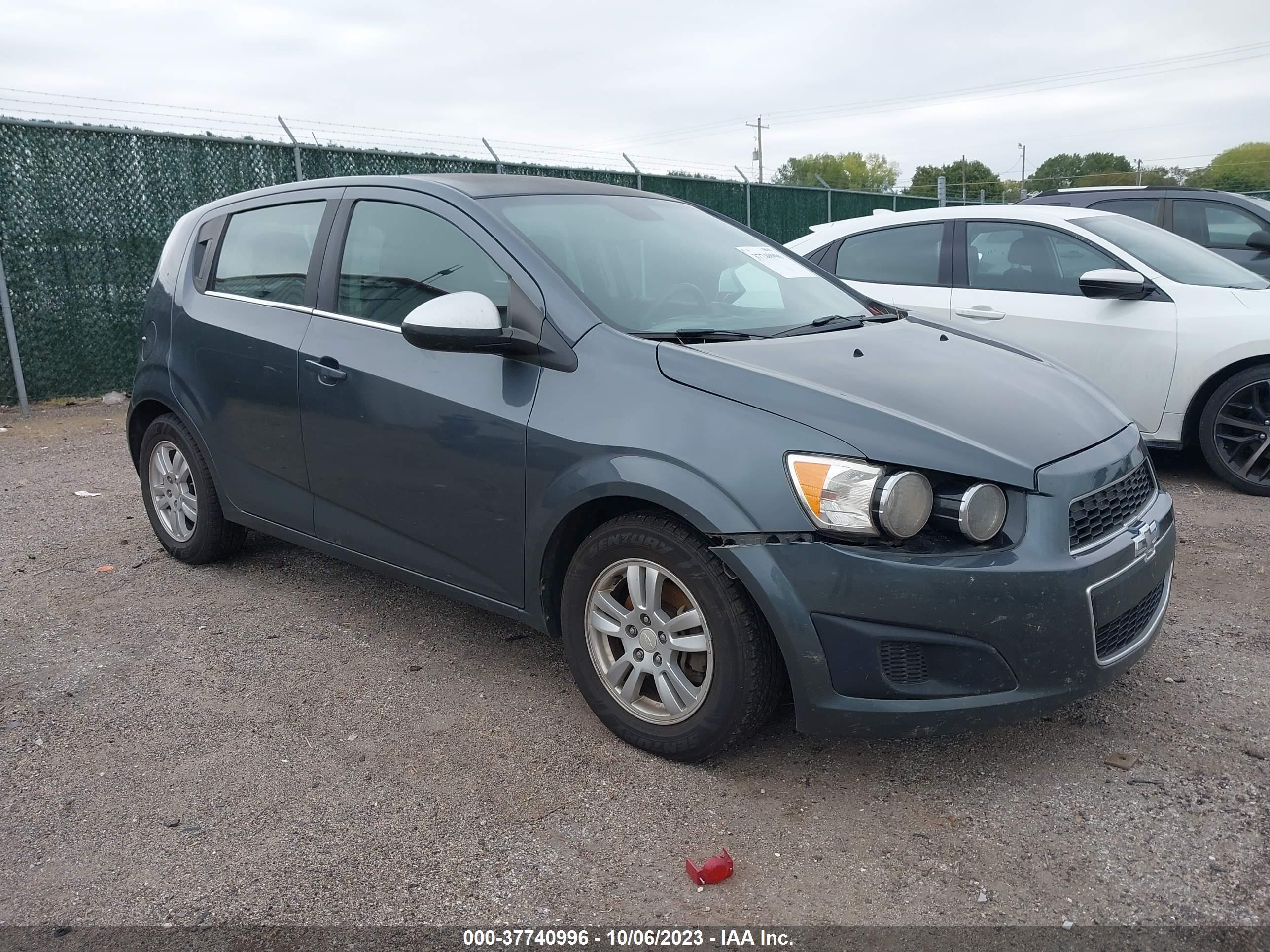 CHEVROLET SONIC 2013 1g1jd6sb5d4147321