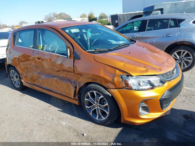 CHEVROLET SONIC 2017 1g1jd6sb5h4109402