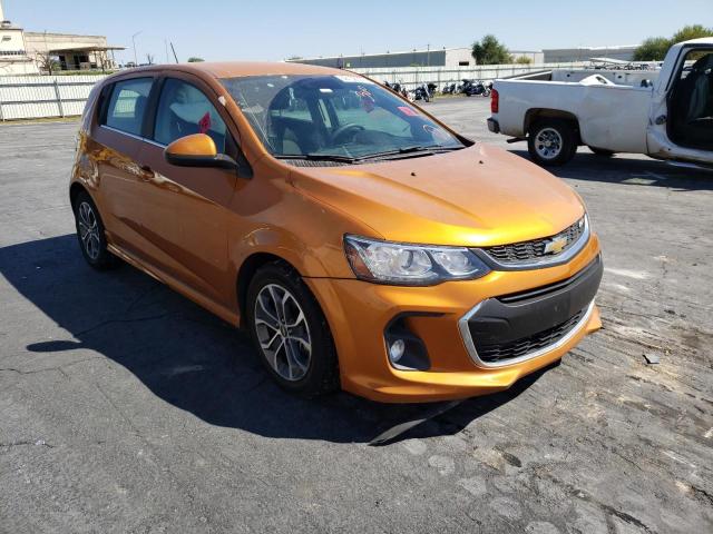 CHEVROLET SONIC LT 2017 1g1jd6sb6h4107190