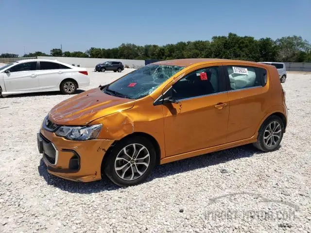 CHEVROLET SONIC 2017 1g1jd6sb6h4115256