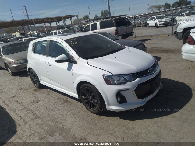 CHEVROLET SONIC 2018 1g1jd6sb6j4105882