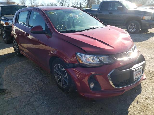 CHEVROLET SONIC LT 2017 1g1jd6sb7h4109756