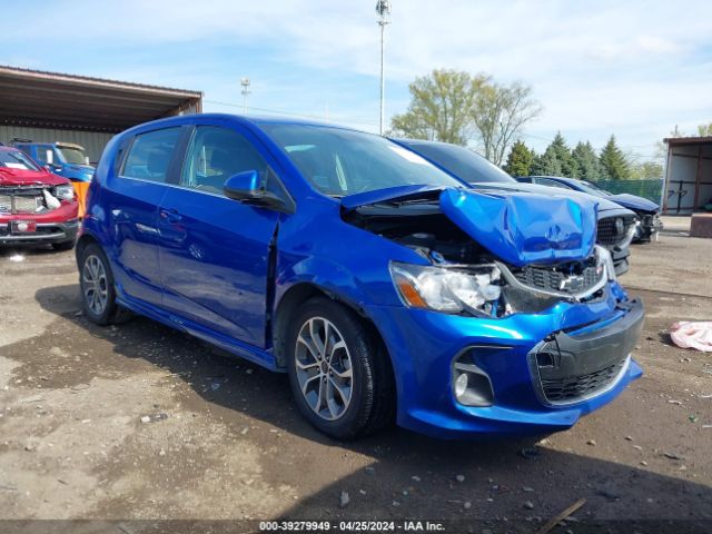 CHEVROLET SONIC 2019 1g1jd6sb7k4141145