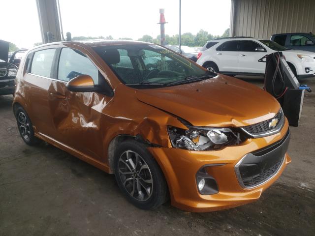 CHEVROLET SONIC LT 2017 1g1jd6sb8h4124007