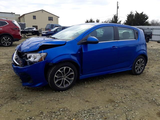 CHEVROLET SONIC LT 2017 1g1jd6sb8h4130700