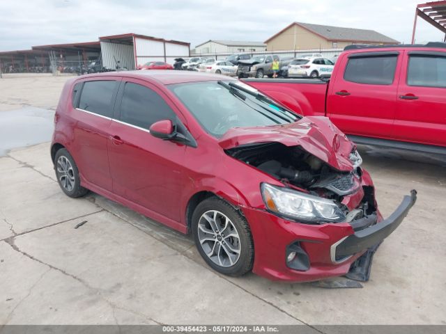 CHEVROLET SONIC 2020 1g1jd6sb8l4139020