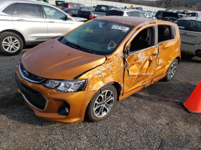 CHEVROLET SONIC LT 2019 1g1jd6sb9k4102668