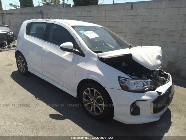 CHEVROLET SONIC 2019 1g1jd6sb9k4140126