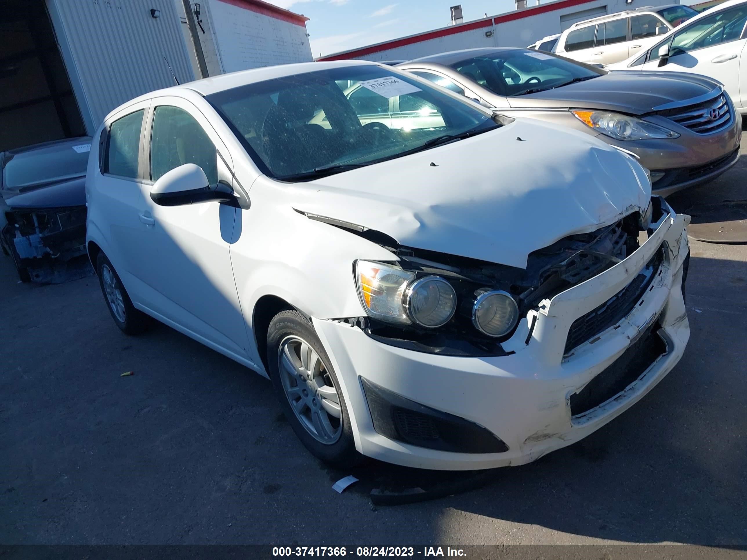 CHEVROLET SONIC 2014 1g1jd6sbxe4234875