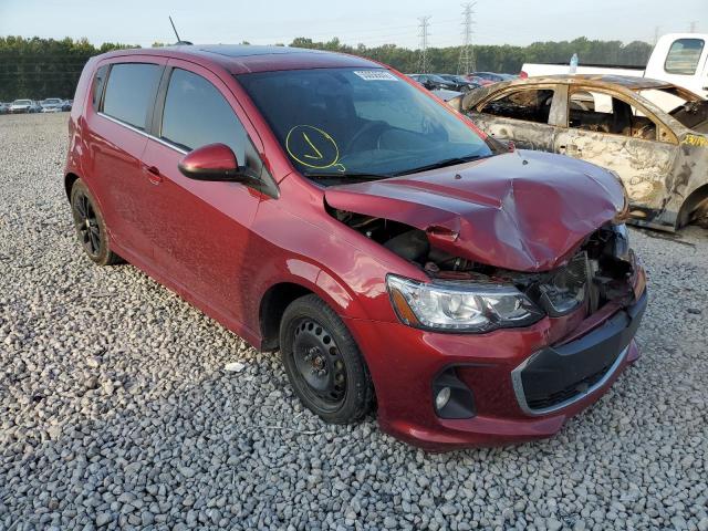 CHEVROLET SONIC LT 2017 1g1jd6sbxh4163276