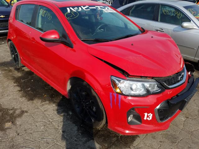 CHEVROLET SONIC LT 2018 1g1jd6sbxj4102113