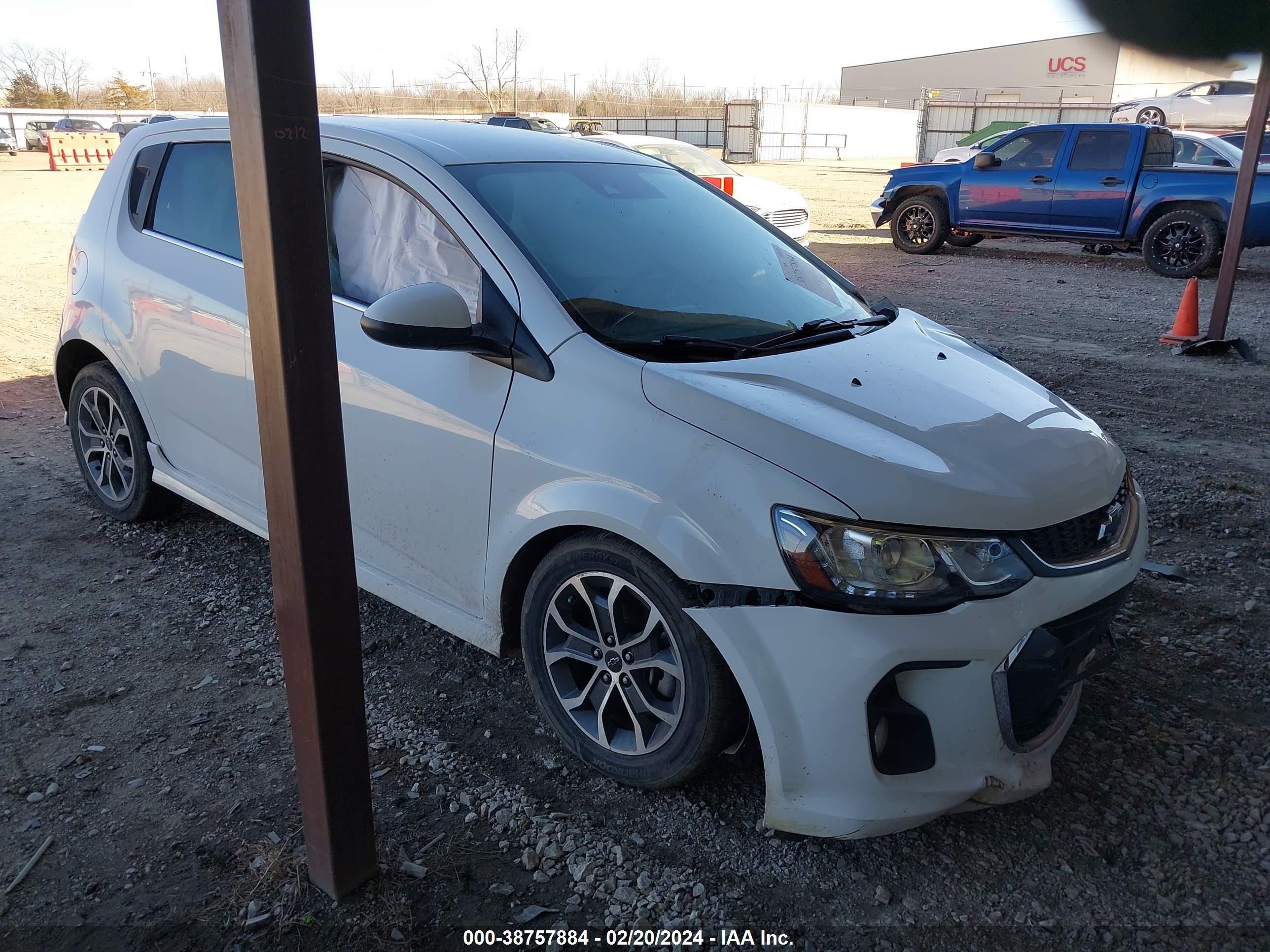 CHEVROLET SONIC 2018 1g1jd6sbxj4115105