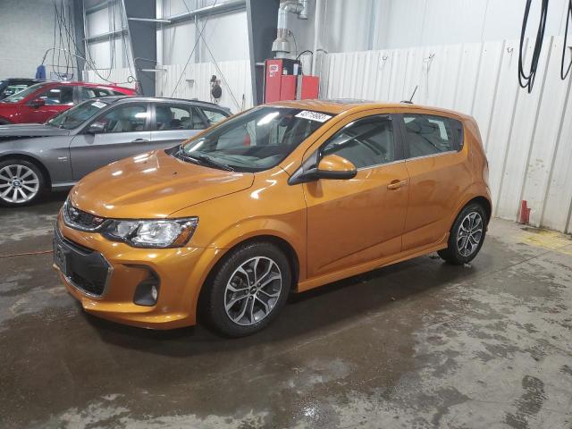 CHEVROLET SONIC LT 2019 1g1jd6sbxk4117812