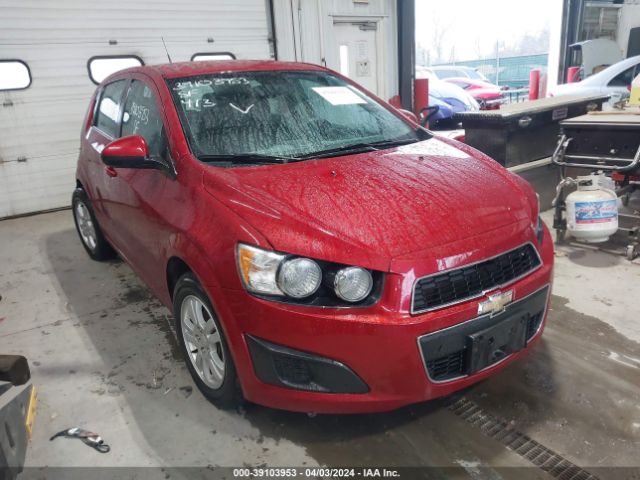 CHEVROLET SONIC 2013 1g1jd6sg0d4117705