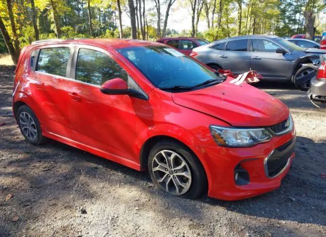 CHEVROLET SONIC 2018 1g1jd6sg2j4107074