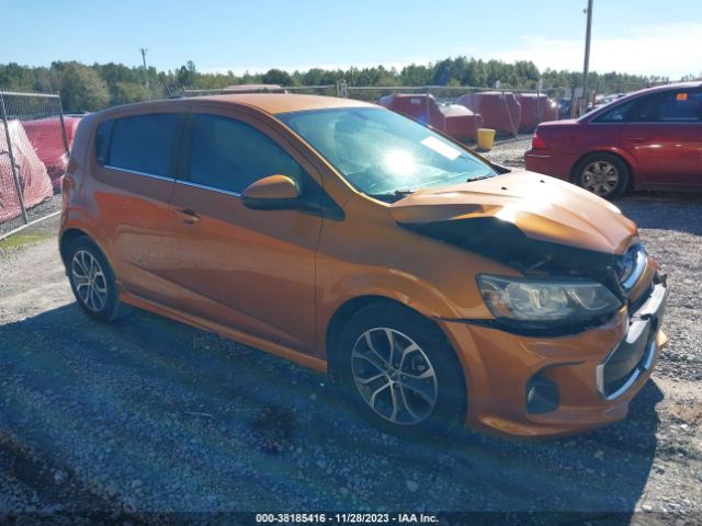 CHEVROLET SONIC 2017 1g1jd6sh0h4100403