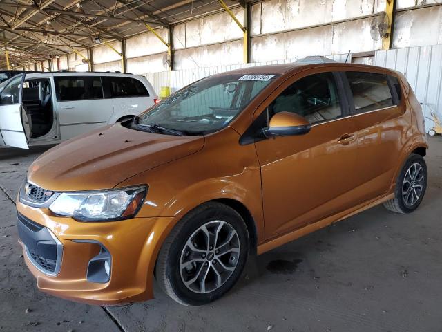 CHEVROLET SONIC LT 2017 1g1jd6sh0h4128556