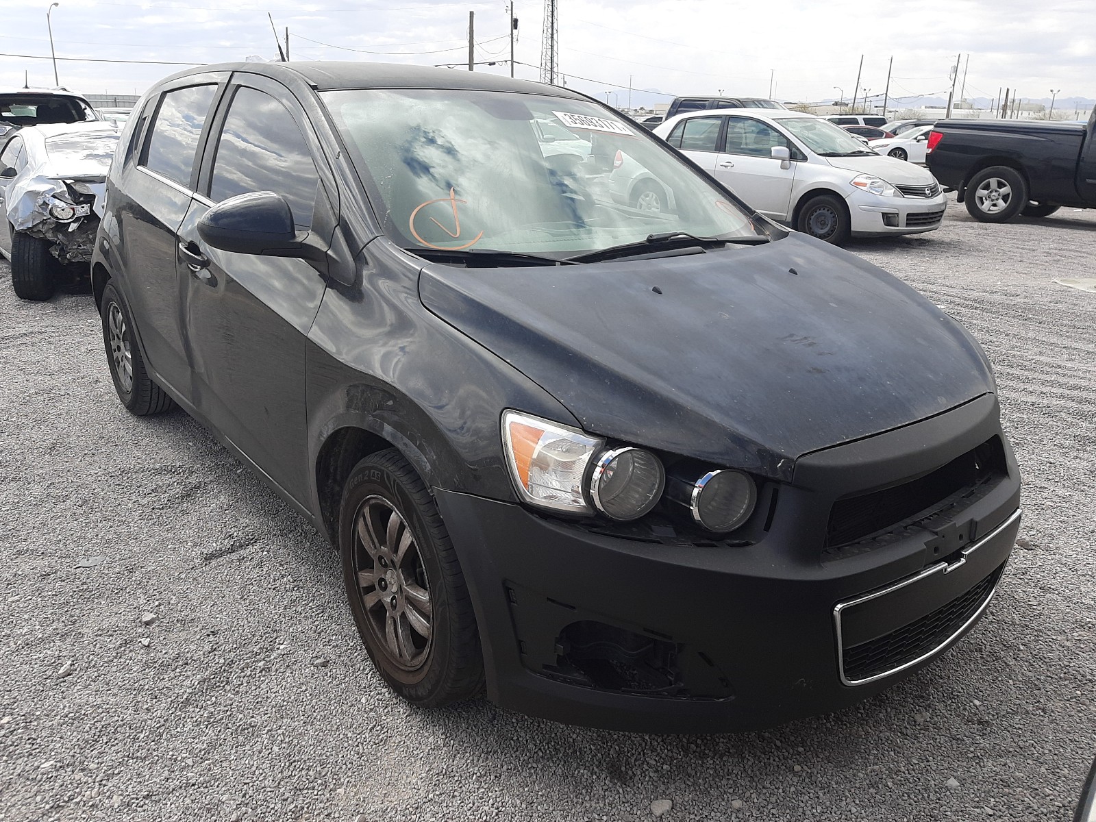 CHEVROLET SONIC LT 2013 1g1jd6sh1d4174777