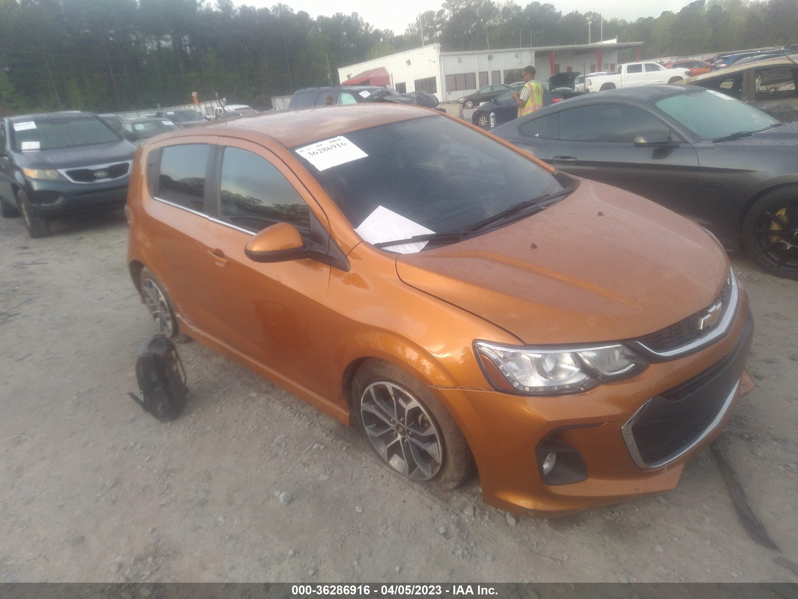 CHEVROLET SONIC 2017 1g1jd6sh1h4122975