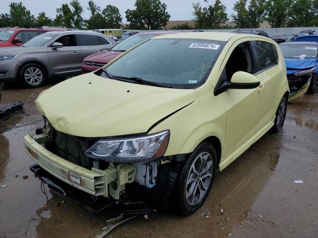 CHEVROLET SONIC LT 2017 1g1jd6sh1h4136472