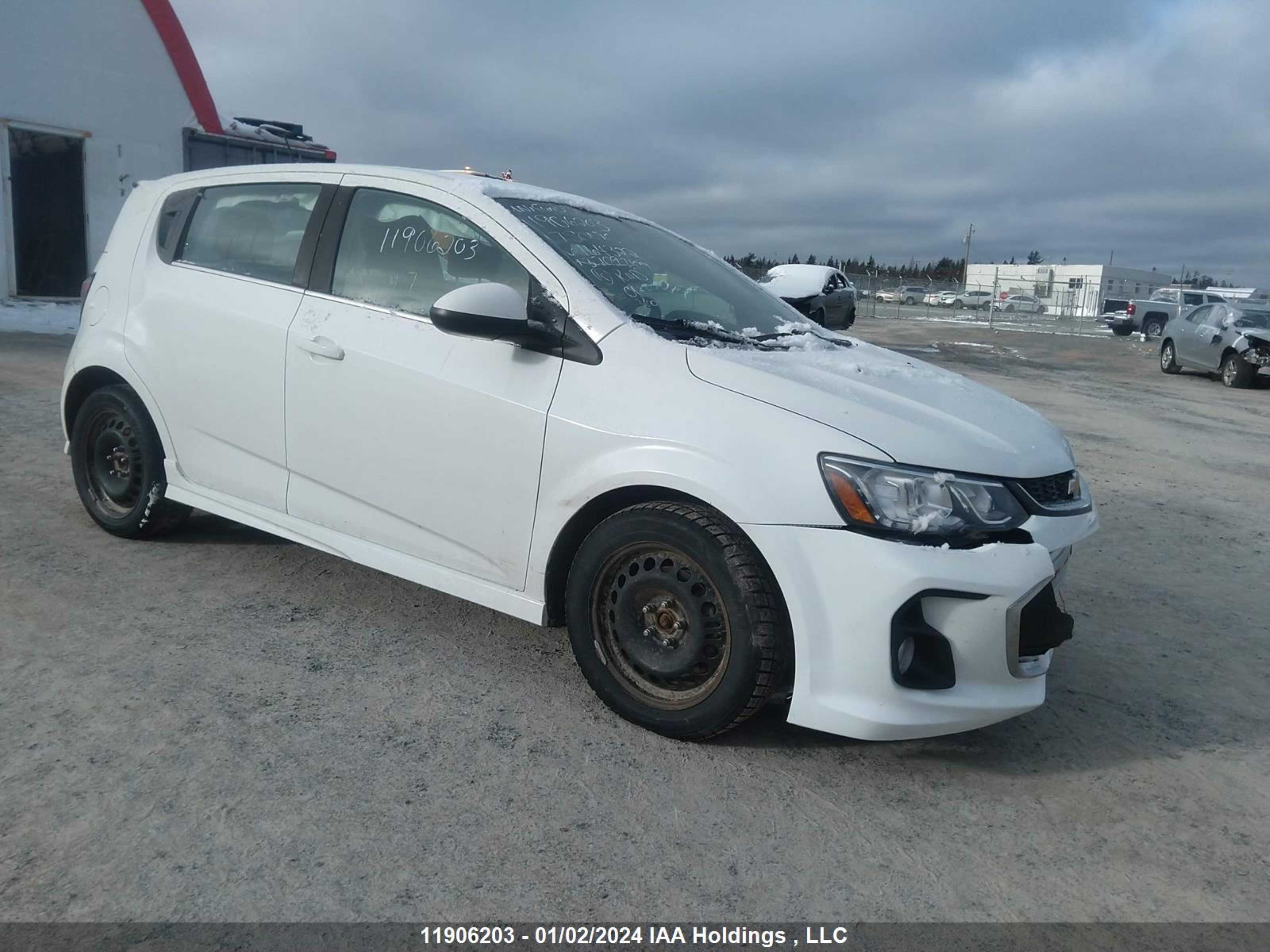 CHEVROLET SONIC 2017 1g1jd6sh1h4164322