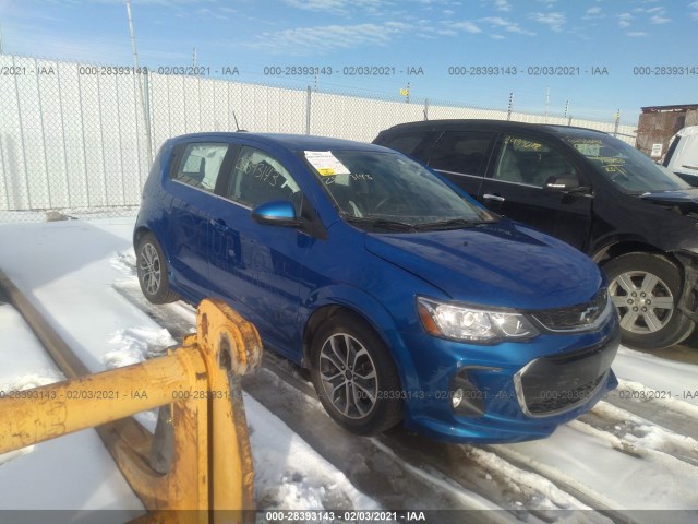 CHEVROLET SONIC 2018 1g1jd6sh1j4132296