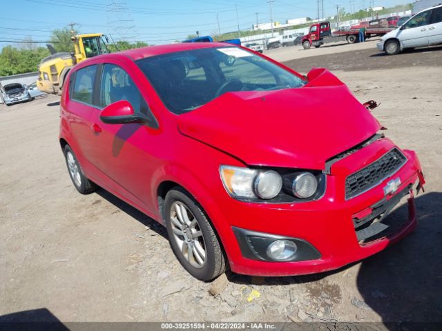 CHEVROLET SONIC 2012 1g1jd6sh2c4189321