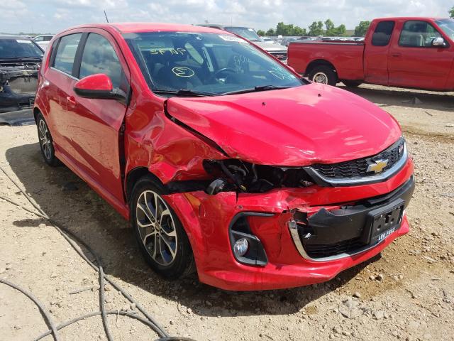 CHEVROLET SONIC LT 2017 1g1jd6sh2h4101164