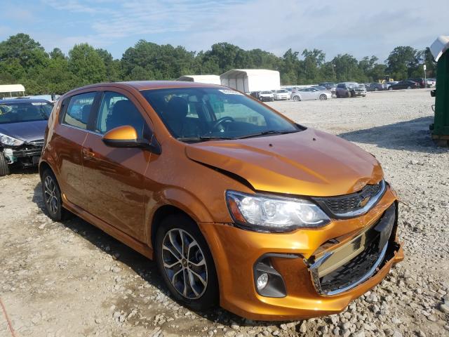 CHEVROLET SONIC LT 2017 1g1jd6sh2h4112875