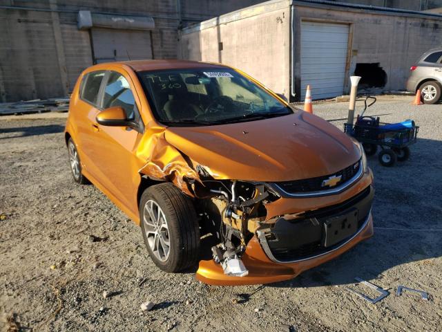 CHEVROLET SONIC LT 2017 1g1jd6sh2h4150381