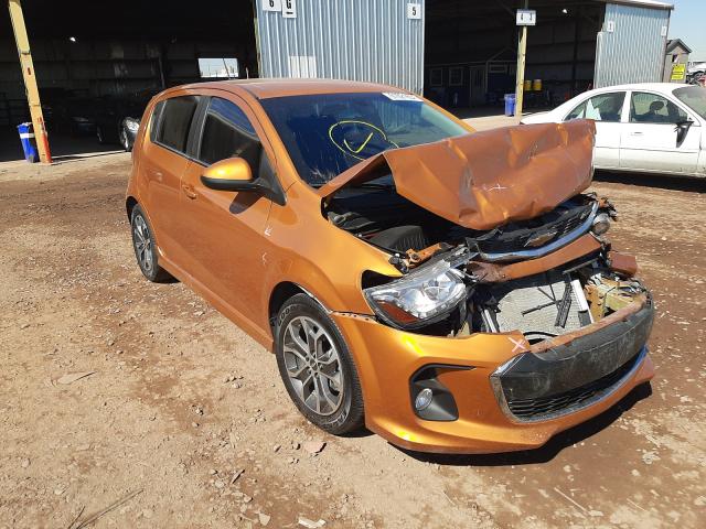 CHEVROLET SONIC LT 2017 1g1jd6sh2h4167049