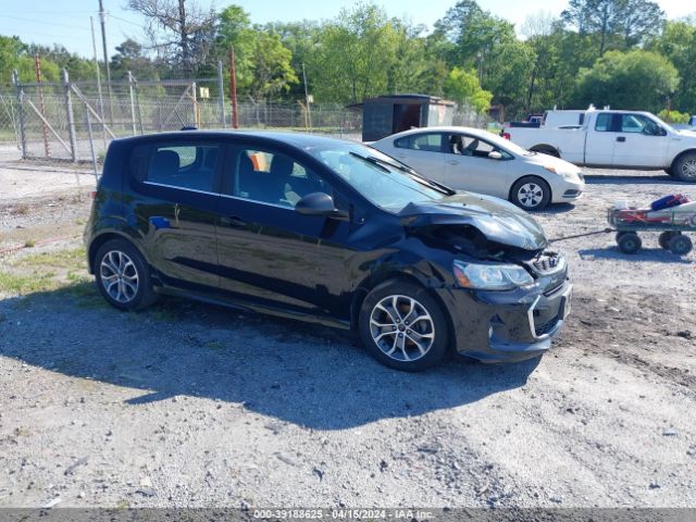 CHEVROLET SONIC 2018 1g1jd6sh2j4102319