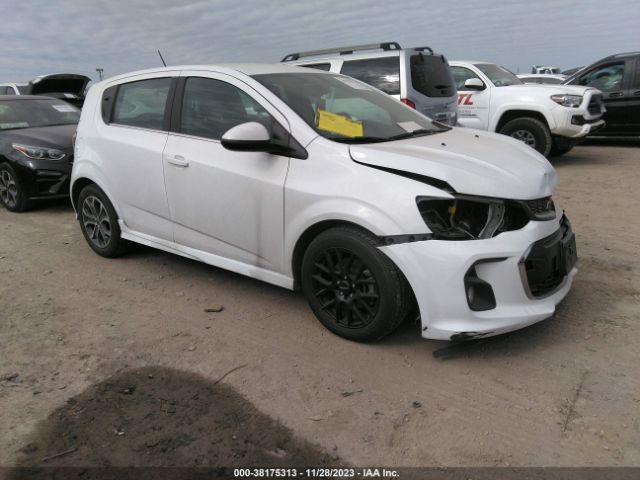 CHEVROLET SONIC 2018 1g1jd6sh2j4127365