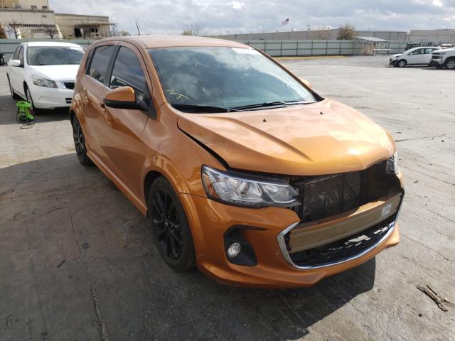 CHEVROLET SONIC LT 2017 1g1jd6sh3h4116093