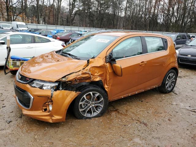 CHEVROLET SONIC LT 2017 1g1jd6sh3h4123710