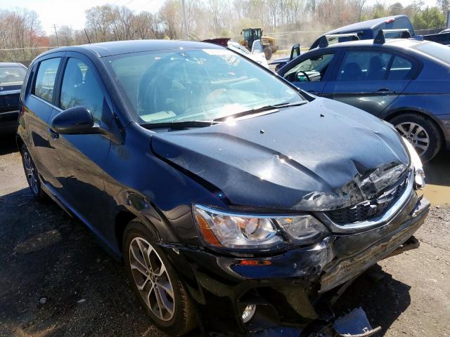 CHEVROLET SONIC LT 2017 1g1jd6sh4h4101070