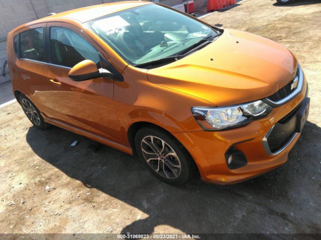 CHEVROLET SONIC 2017 1g1jd6sh4h4127121