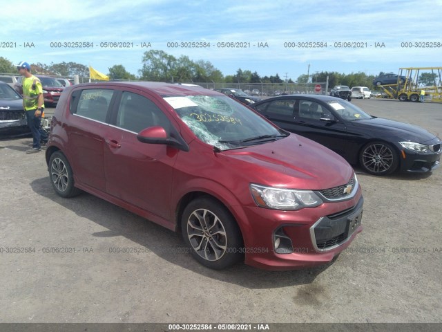 CHEVROLET SONIC 2017 1g1jd6sh7h4119384