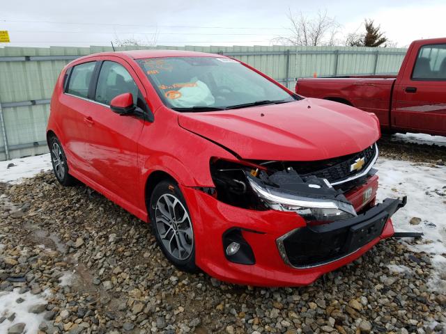 CHEVROLET SONIC LT 2017 1g1jd6sh7h4136587