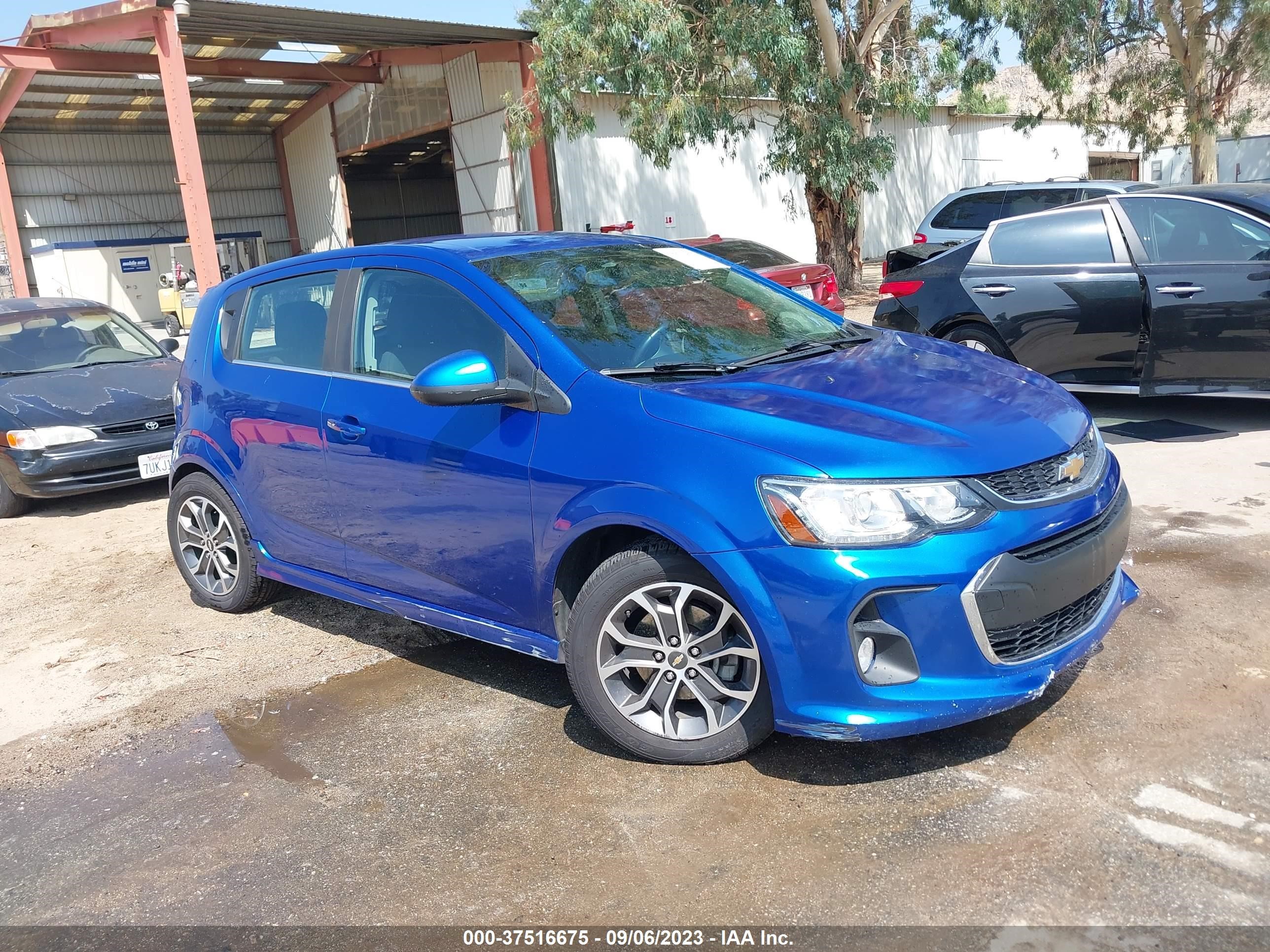 CHEVROLET SONIC 2017 1g1jd6sh7h4148254